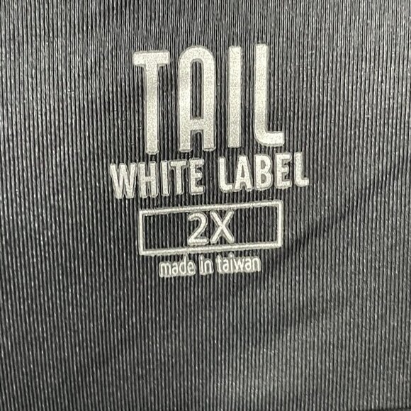 Tail White Label Skort Chevron A-Line Pockets Skirt Black Pink White Size XXL - Picture 7 of 8